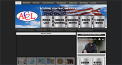 Desktop Screenshot of contractorsonlineschool.com